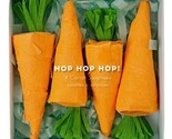 NIB SET 4 Meri Meri Easter Carrot Surprises Tissue Wrapped Party Favor D... - $14.80