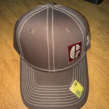 CAT Caterpillar Brown Red Hat NEW Cap SnapBack - $14.84