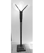French Art Deco Atelier Petitot Wrought Iron and Muller Frères Glass Flo... - $17,359.38 CAD