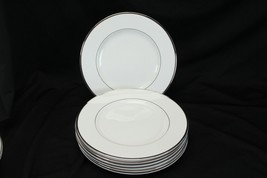 Mikasa Cameo Platinum Ultima and Dinner Plates 10 3/4&quot; Lot of 7 - $45.07