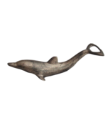 Vintage 1991 International Silver Co. Silver Plated Dolphin Shape Bottle... - $266.20 MXN