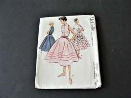 McCall's 8984 - Junior Dress and Bolero - Size 15-Sewing Pattern Vintage 1952. - $16.67