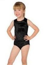 Halloween Costume Child Black Leotard Dance Ballet Gymnastics Girls Medi... - $14.99
