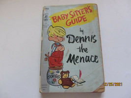 1959 Paperback Book Baby Sitter&#39;s Guide By Dennis The Menace - £7.02 GBP