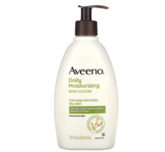 Aveeno, Daily Moisturizing Body Lotion, Fragrance Free, 12 fl oz (354 ml) - $32.99