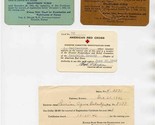 1940 &amp; 1941 Registered Nurse Cards 1943 American Red Cross Card &amp; More - £29.63 GBP