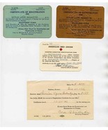 1940 &amp; 1941 Registered Nurse Cards 1943 American Red Cross Card &amp; More - £29.38 GBP