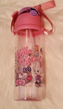 Hello Kitty Sanrio Water Plastic Tumbler Bottle Travel Home  BPA Free - £18.01 GBP