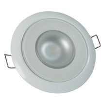 Lumitec Mirage - Flush Mount Down Light - Glass Finish/White Bezel - 4-Color Whi - £85.18 GBP