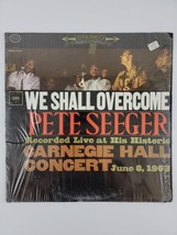 Pete Seeger We Shall Overcome 1963 Carnegie Hall Concert CS 8901 VG+ ULTRASONIC - £8.90 GBP