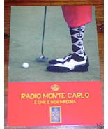 MONTE CARLO RADIO RADIO GOLF ADVERTISING POSTCARD NEW-
show original tit... - $247.84 MXN