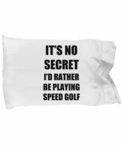 Speed Golf Pillowcase Sport Fan Lover Funny Gift Idea for Bed Set Standard Size  - £17.13 GBP