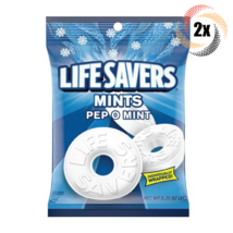 2x Bags Lifesavers Pep O Mint Candy Peg Bags | 6.25oz | Fast Shipping - £11.12 GBP