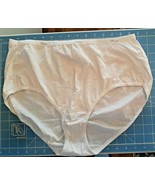 Hanes Size 10 Ladies White Cotton Panty New Tagless - £5.41 GBP