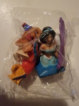 Kellogg&#39;s Aladdin 4 Figures Mail-in-Premium Disney Apu Jasmin Lago Vtg C... - $23.28