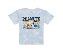 Peanuts Worldwide Girls Snoopy Tie-Dye Graphic Crew Neck T-Shirt, Size S(6-6X) - £11.86 GBP