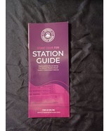 Detroit People Mover Station Guide Pamphlet Brochure Map Stations Featur... - $19.80