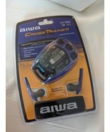 Vintage Aiwa CR-SP66 Personal AM FM Weather Radio With Belt Clip Purple NEW - $247.87 CAD
