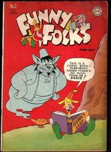 Funny Folks #2-ALLADIN&#39;S Lamp Gag COVER-GENIE Fn - £68.25 GBP