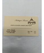 Orange California Antique Annex Business Card - €13,74 EUR