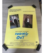 “Hiding Out” Original Movie Poster Video Release Promo 1 Sheet Jon Cryer CV - $203.81 MXN