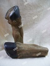 Pair of Brown Horse Hooves Gloves Mythical Centaur Pony Fantasy Stallion... - $453.09 MXN