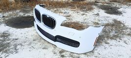 2011-13 BMW F01 F02 750i NON-M Front Bumper Cover w/Sensor w/ Camera - OEM  image 2