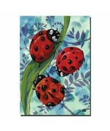 Climbing Ladybugs Garden Art Flag 12.5&quot;x18&quot;  - £7.02 GBP
