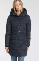 POLARINO Black Winter Coat Outdoor Jacket UK 16 (ccc276) - £63.75 GBP