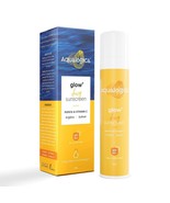 Aqualogica Glow+ Dewy Sunscreen SPF 50 PA++++ UVA/B &amp; Blue Light Protect... - £8.97 GBP