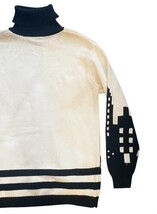 Vintage 80s Liz Sport Turtleneck Skyline Sweater Small Australia image 8