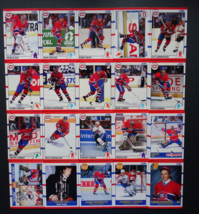 1990-91 Score American Montreal Canadiens Team Set of 20 Hockey Cards - £3.12 GBP