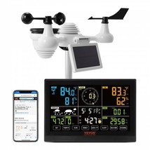 7-in-1 Wi-Fi Weather Station, 7.5 in Color Display, Home Weather Station Ind... - $114.24