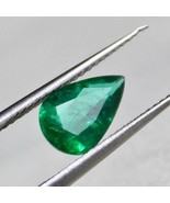10MM NATURAL ZAMBIAN EMERALD PEAR SHAPE 1.20 CARATS GEMSTONE FOR RING &amp; ... - €1.126,43 EUR