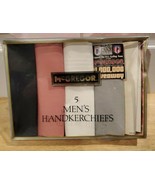 Vintage Package of 4 McGregor Handkerchiefs Hankies - NEW from 1990&#39;s - £11.57 GBP