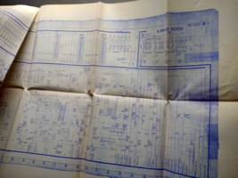 Laguna Beach 1960 Pinball Machine Bingo Game Schematic Wiring Diagram Sheet - £34.75 GBP