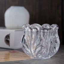 Crystal Epoxy Resin Mold Glass Candle Holder Storage Box Ashtray Silicon... - $9.99
