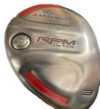 Adams RPM Low Profile 3 Wood 15* 75g Regular Graphite 42.5&quot; RH New Mid-Size Grip - £28.15 GBP