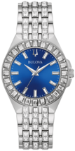 Bulova Phantom Crystal Blue Dial Ladies Watch 96L290 - £311.86 GBP