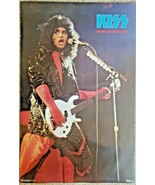 Vintage Rare 1985 KISS Gene Simmons Original Poster 34&quot; x22&quot; NOS Poster 44 - £23.17 GBP