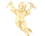 Cupid Unisex Charm 14kt Yellow Gold 252152 - £311.91 GBP