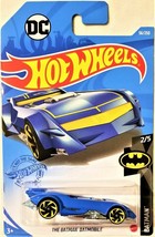 2021 Hot Wheels 56/250 Dc The Batman Batmobile 2/5 Batman Series Blue ~ Box Ship - £3.53 GBP