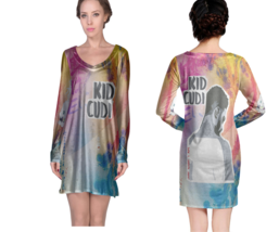 Kid Cudi See Ghost Long Sleeved Satin Nightgown - £25.53 GBP+