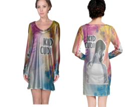 Kid cudi see ghost long sleeved satin nightgown thumb200