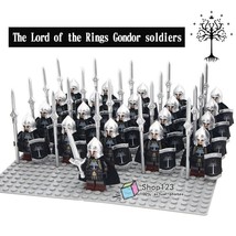 21pcs The Lord Of The Rings Spear infantry The Gondorian Army Minifigures Block - £26.09 GBP
