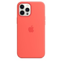 iPhone 15 Pro Magsafe Silicone Case with Logo - Pink Citrus - $18.81