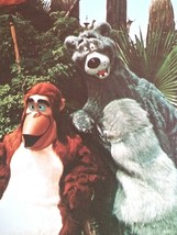 Walt Disney World Florida Baloo &amp; King Louie Ape Bear UNP Vtg Postcard c1970s - £3.94 GBP