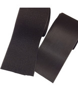 BLACK Sew On Hook and Loop Set fastener tape ~ 6&quot; x 3 Feet ft SHIPS FROM... - £10.51 GBP