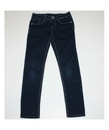 Squeeze Girl&#39;s Blue Denim Skinny Jeans Pants size 12 - £6.37 GBP