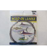 Momoi Diamond Wind On Leader 90004 150Lb 25&#39; Smoke Blue Big Game Fishing - £13.29 GBP